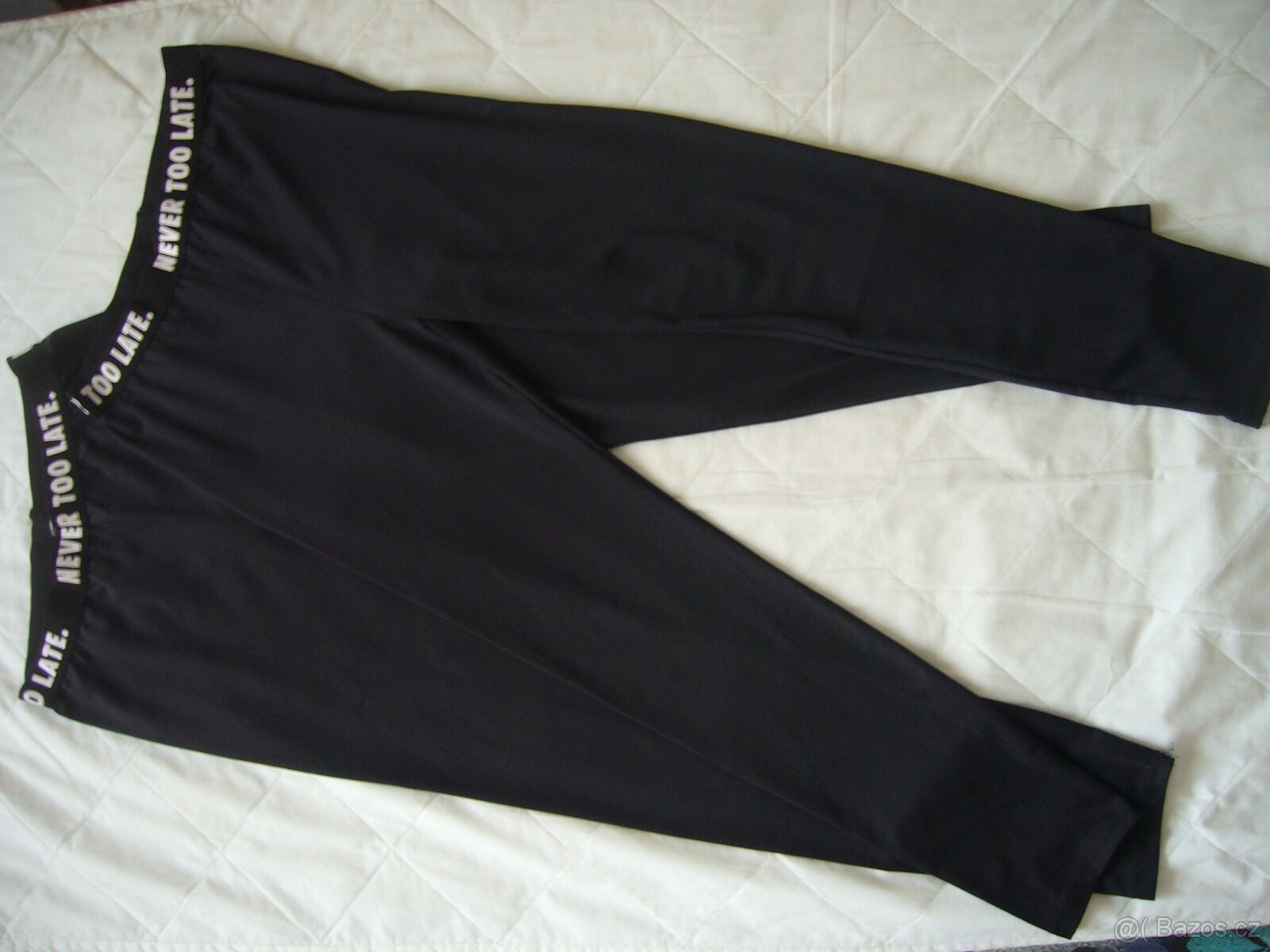 Prodám dvoje černé dívčí legíny - 3