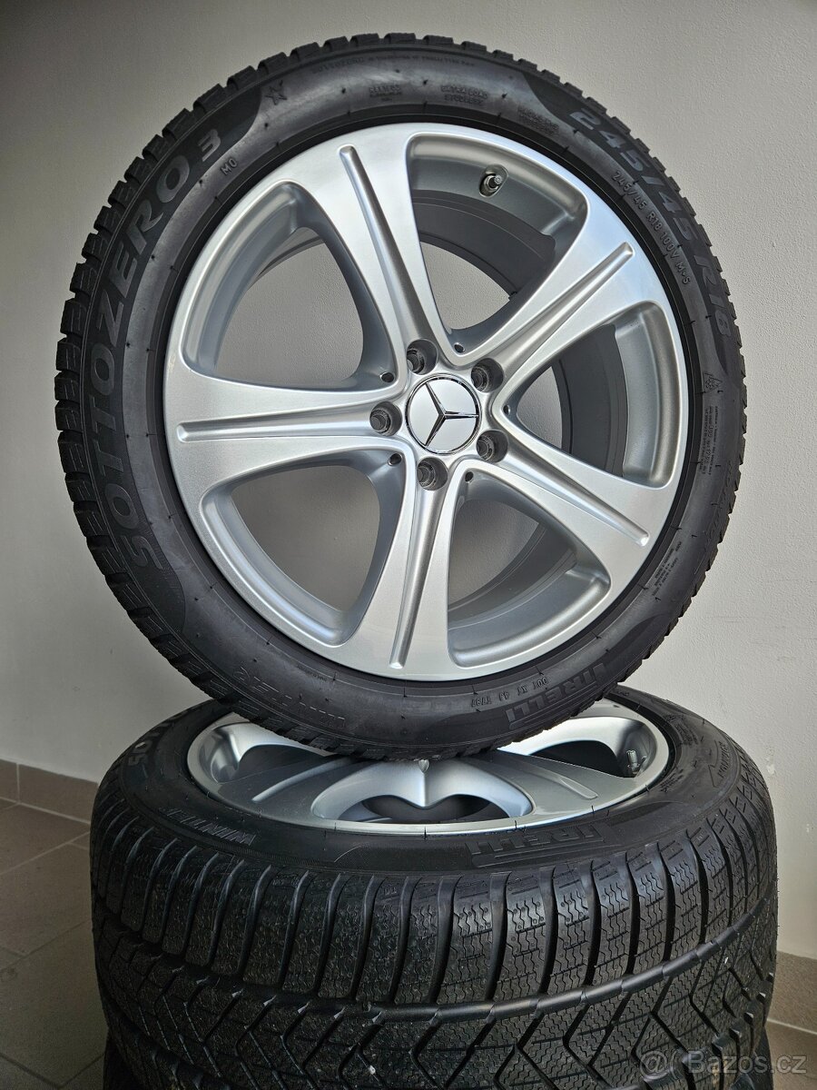Orig. Mercedes 5x112 Zimní 245/45/18 - Nové - 3