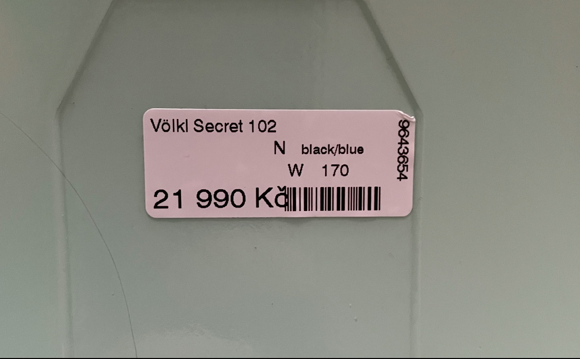 Freeride lyže - Völkl Secret 102 + vázání Salomon - 3