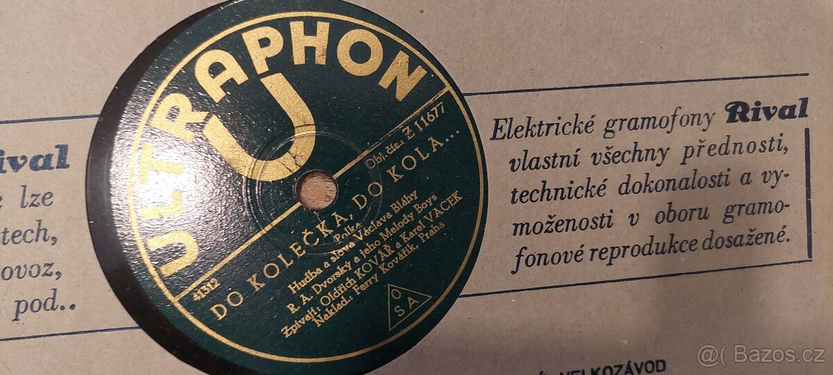 STARÉ GRAMOFONOVĚ DESKY - 3