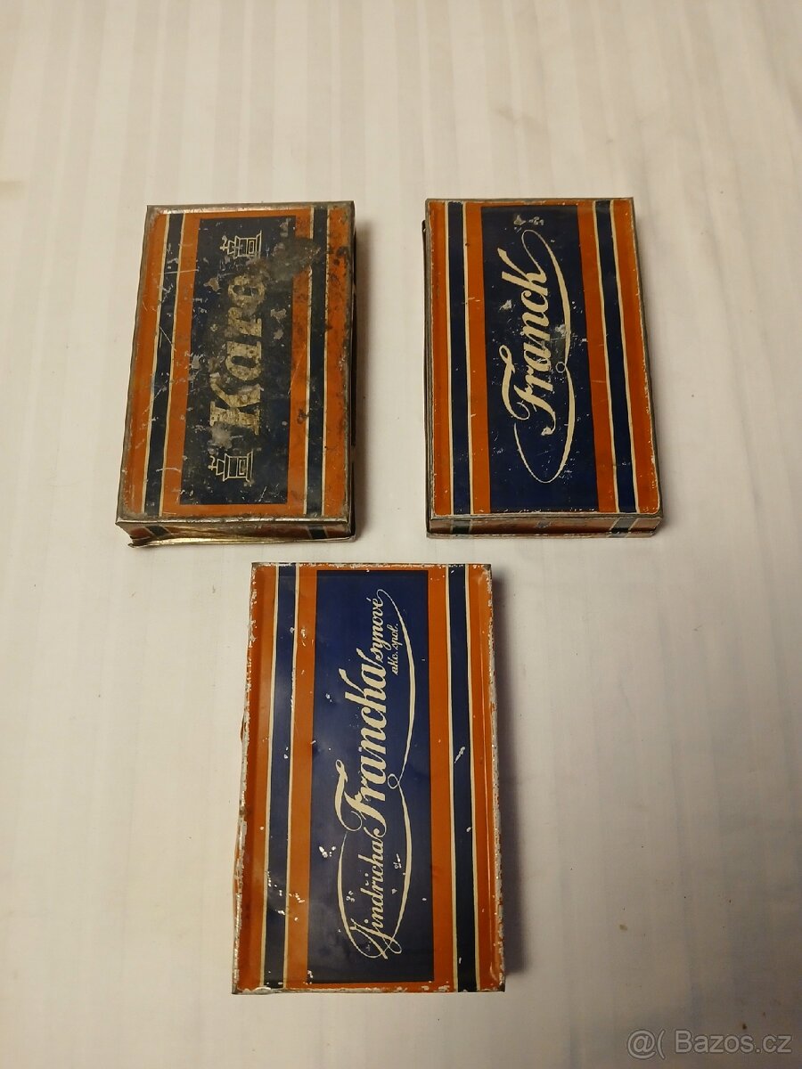 Staré plechovky Karo- Francovka - 3