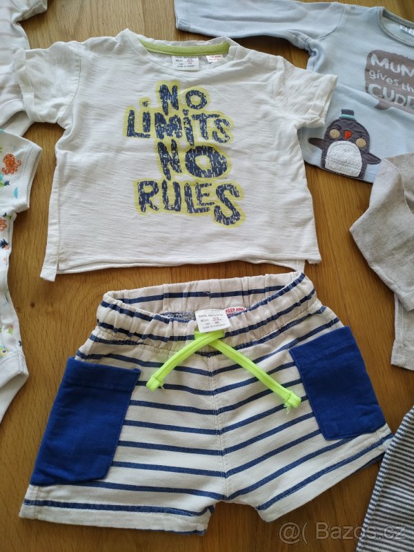 Trička, kalhoty, body vel. 68 - 3