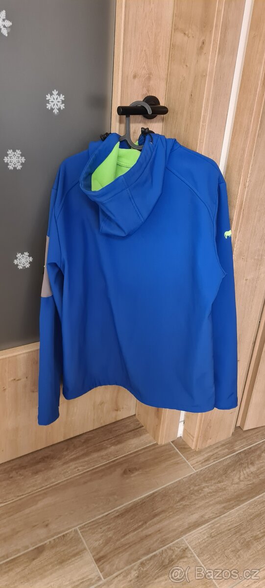 Modrá softshellová bunda Kilimanjaro - 3