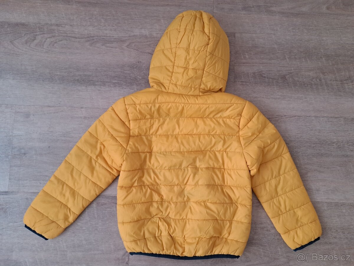Jarní zateplená bunda vel. 128, zn. Primark - 3