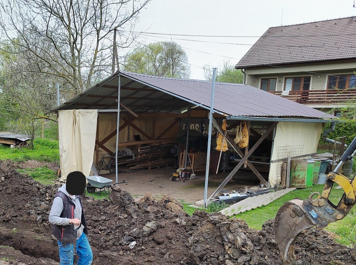 Přístřešek , suché stání , kolna , garáž - 3