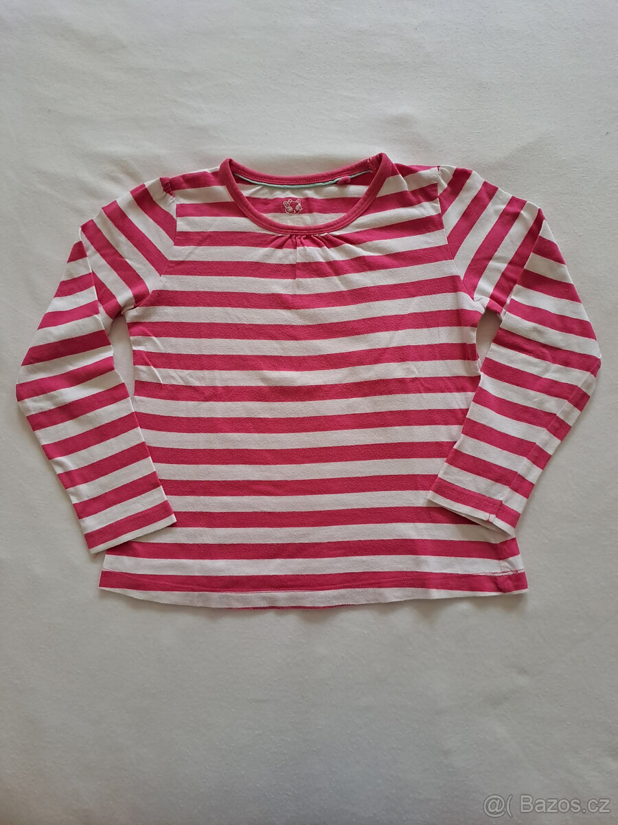 Trička s dlouhým rukávem, vel. 110/116 - 3
