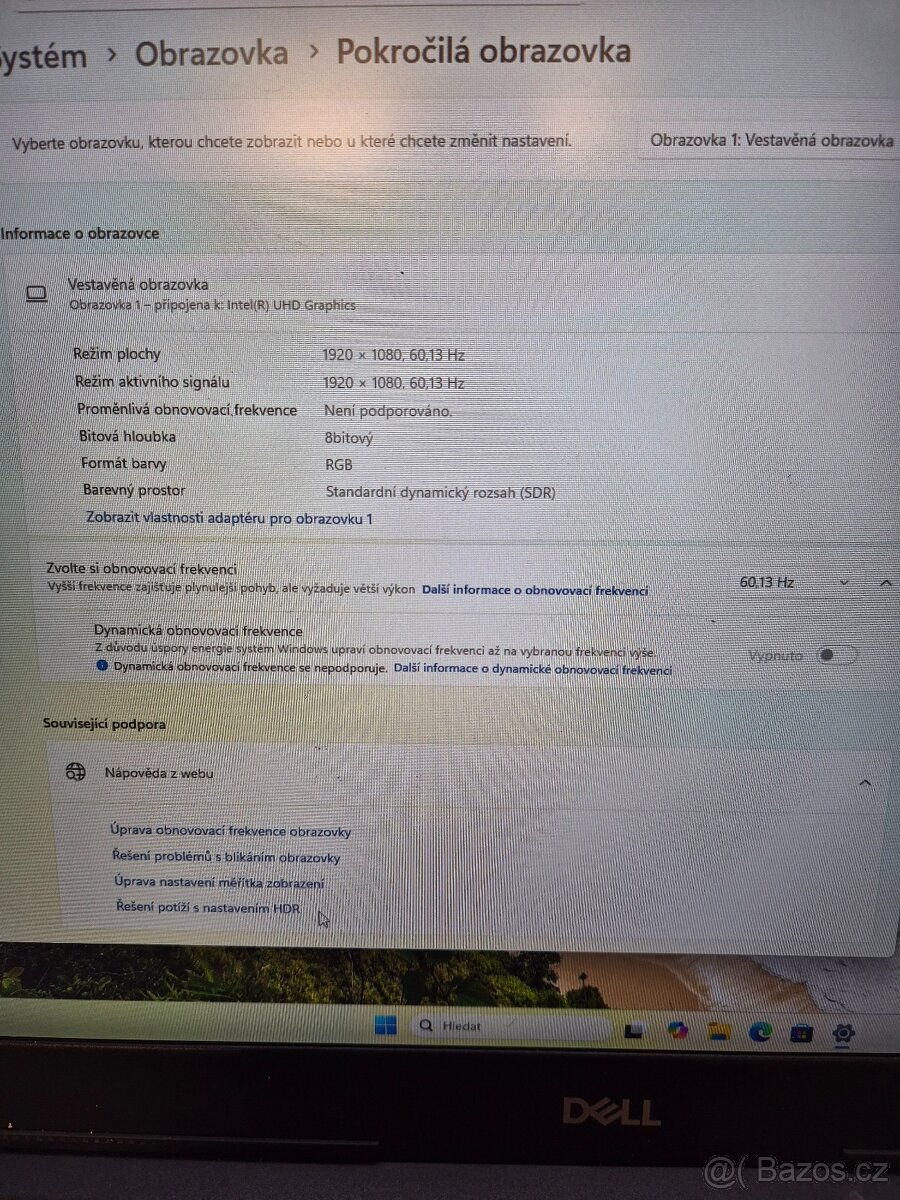 Velký notebook Dell Inspiron 3793 - 3