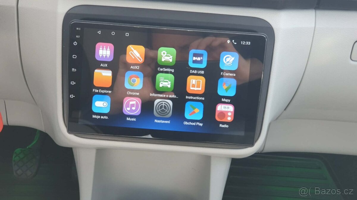 Autorádio Android Vordon HX-101+ Redukce. - 3