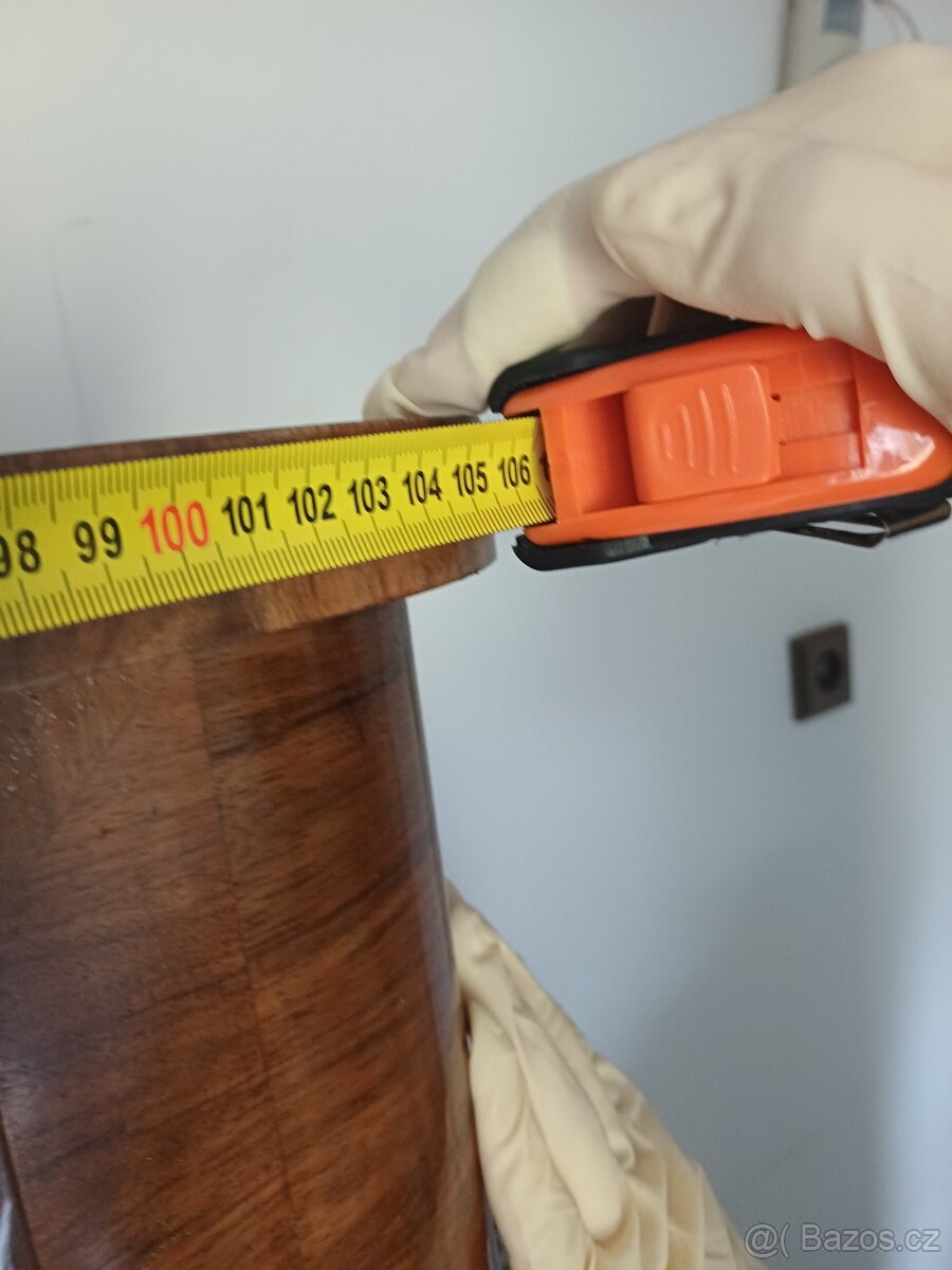 Rustikální prosklená komoda - 3