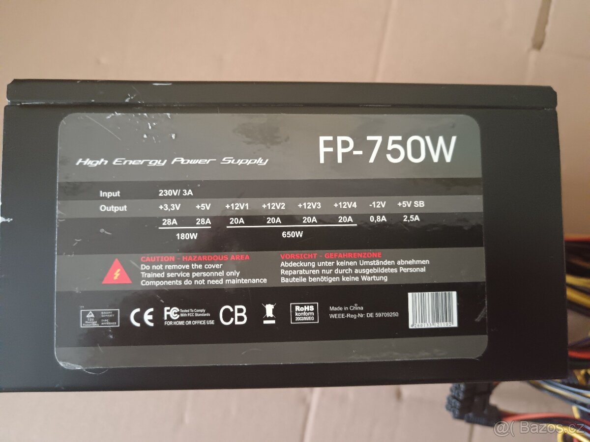Pc Zdroj High energy power supply fp 750w - 3