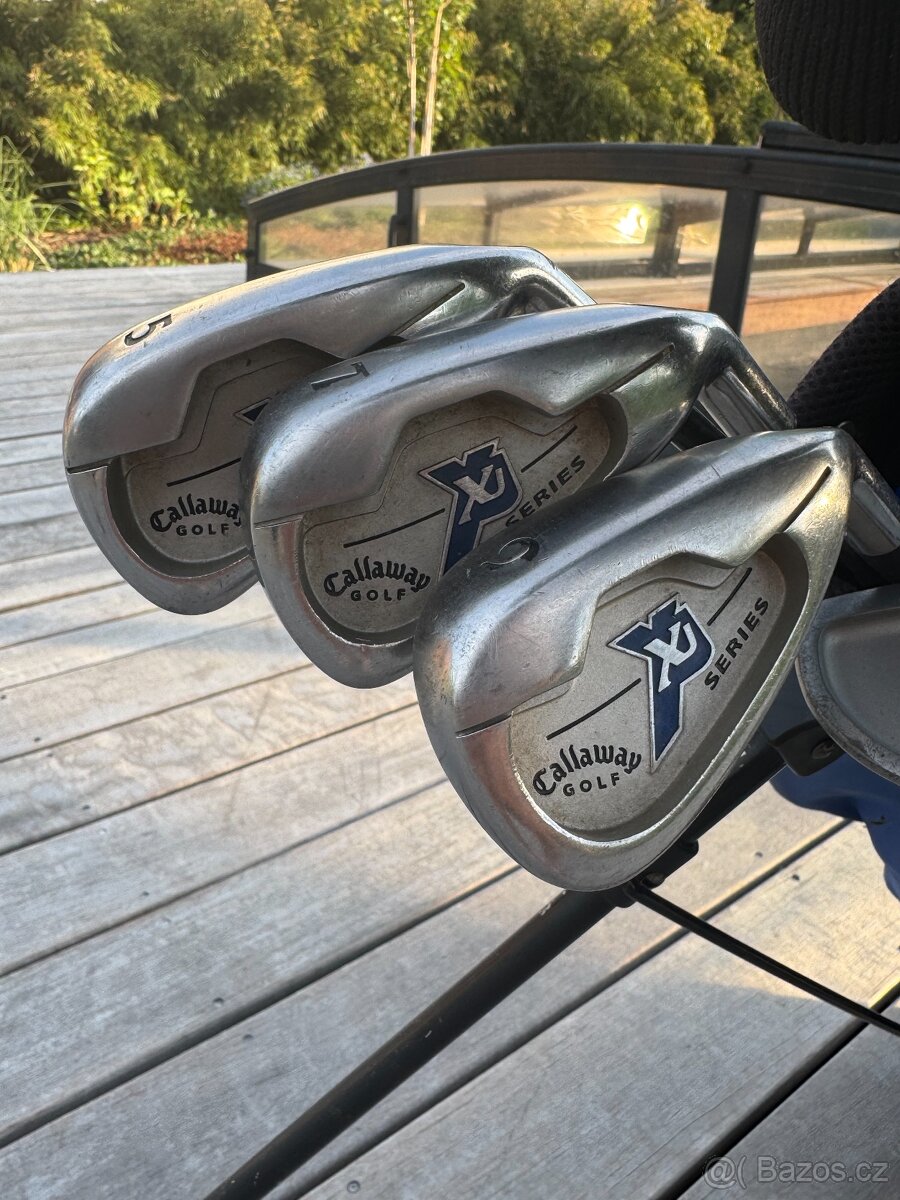 Dětský golfový set Callaway XJ + vozík - 3