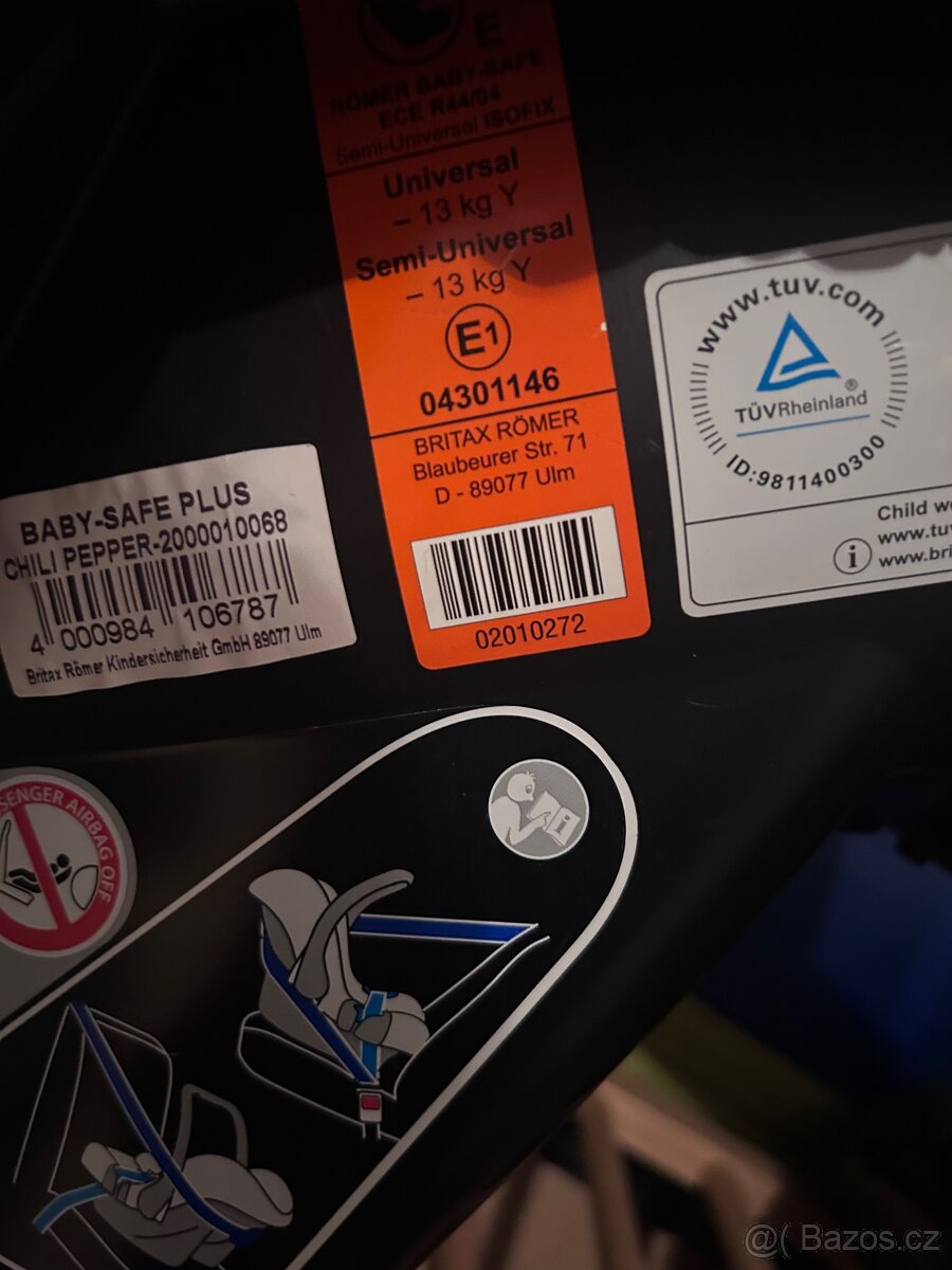 Autosedačka Britax-Römer 0-13 kg - 3
