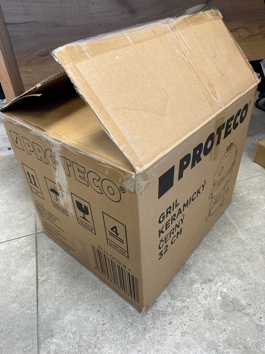Nový KERAMICKÝ gril PROTECO 32 cm - 3