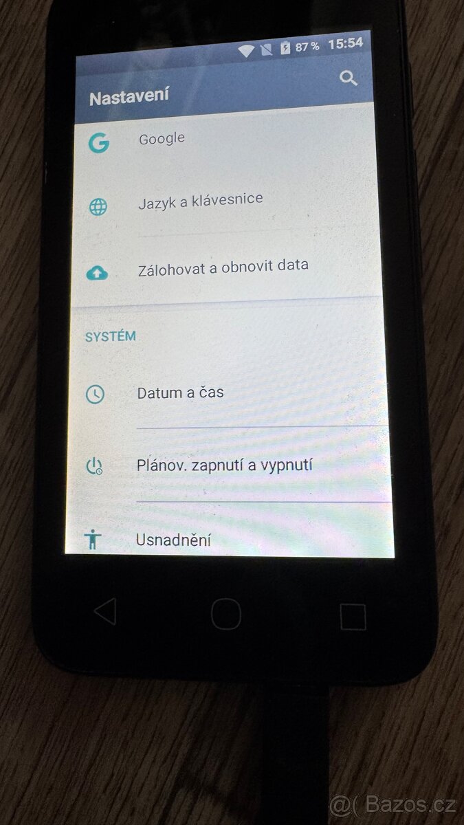 Prodám starší mobil alcatel - 3