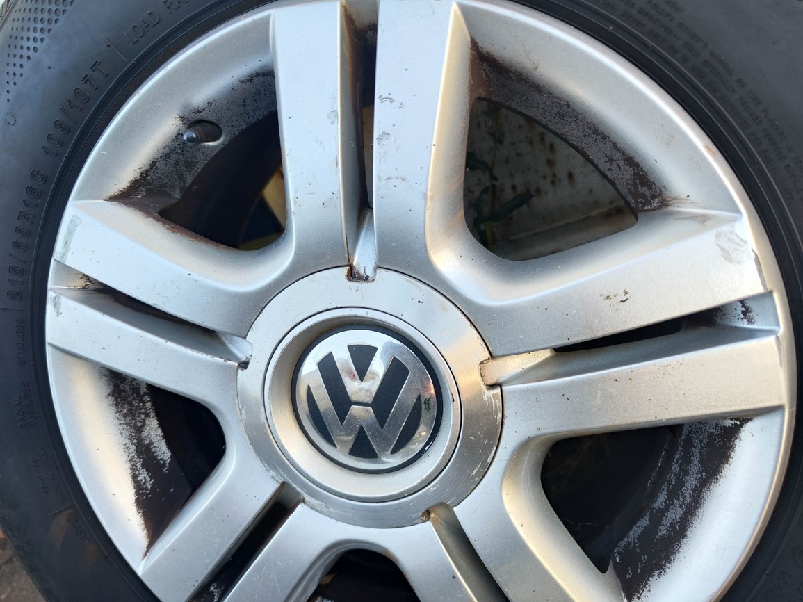 16"celoroční alu sada Los Angeles 5x120 origo VW T5 Multiva