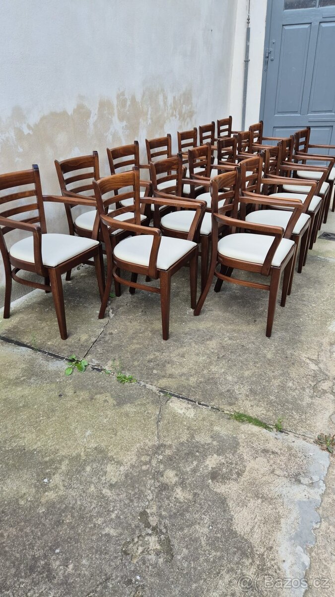 Ton židle / křesílka s novým lakem (č.37) - 3