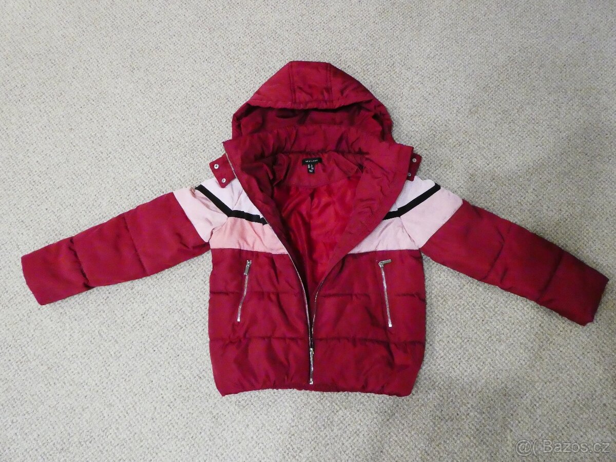 Dívčí zimní bunda, vel. 160 - 3