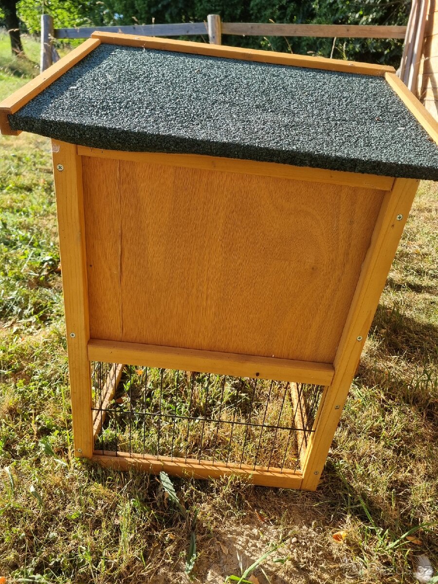 Velká patrová králikárna s výběhem - 3