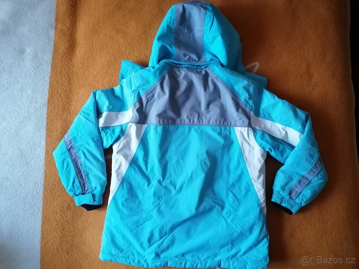 Dívčí zimní/podzimní bunda vel. 152 - 3