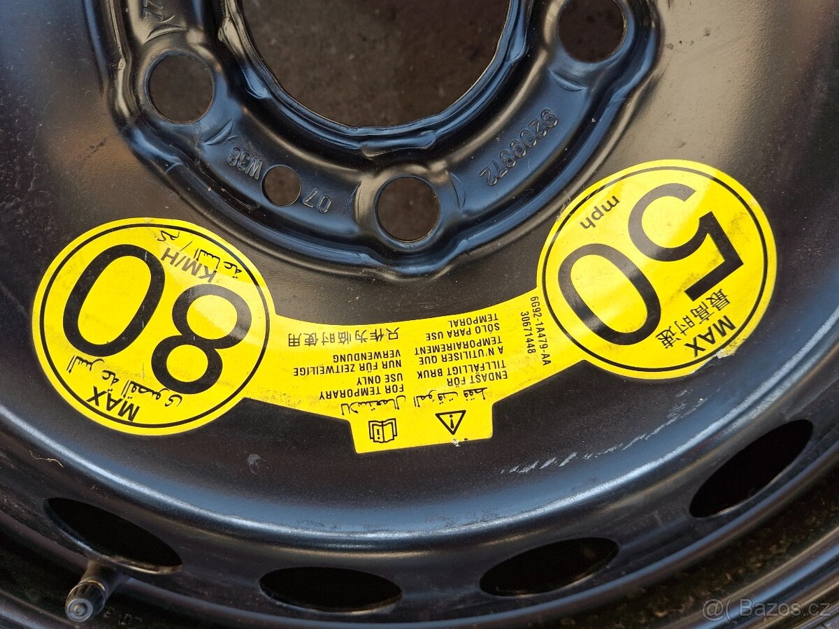 Dojezdové kolo rezerva volvo 5x108 - 3