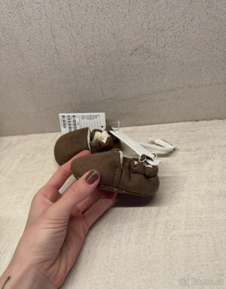 NOVÉ - Hnědé unisex capáčky H&M - 3