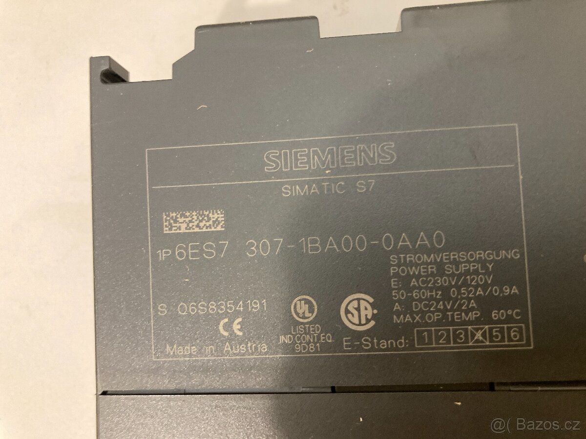 Napájecí stabilizovaný zdroj Siemens S7 6ES7307-1BA00-0AA0 - 3