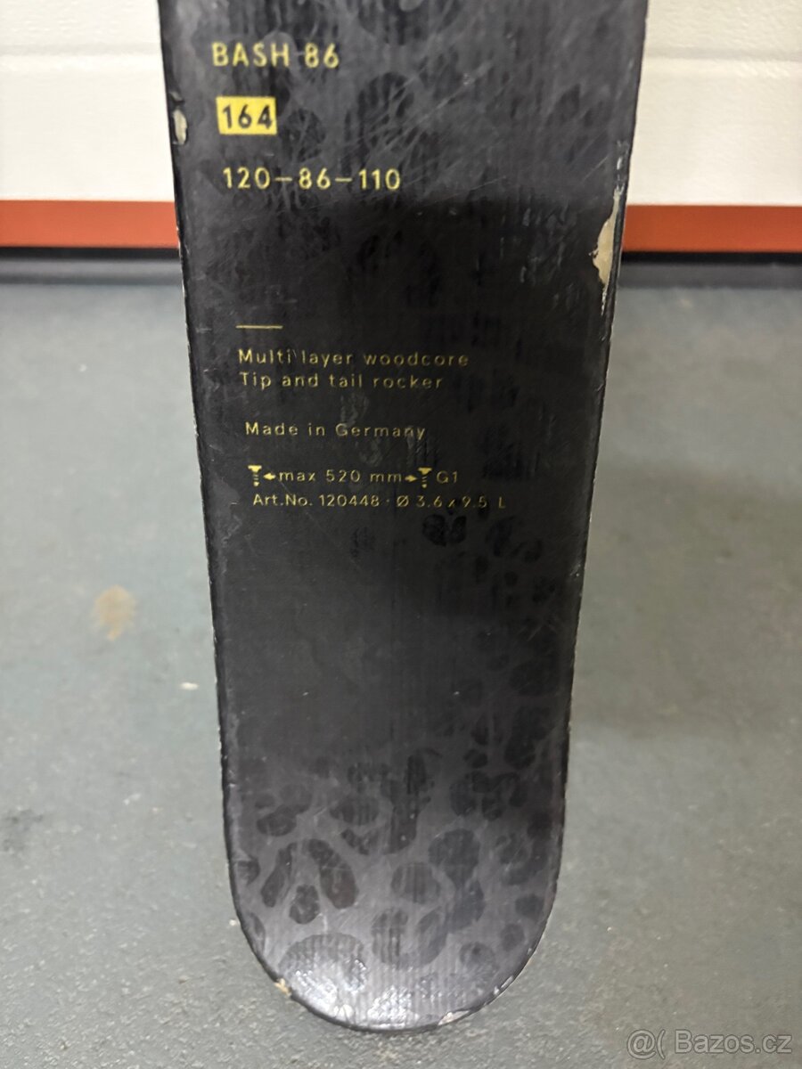 Freestylové lyže Volkl 164 cm - 3