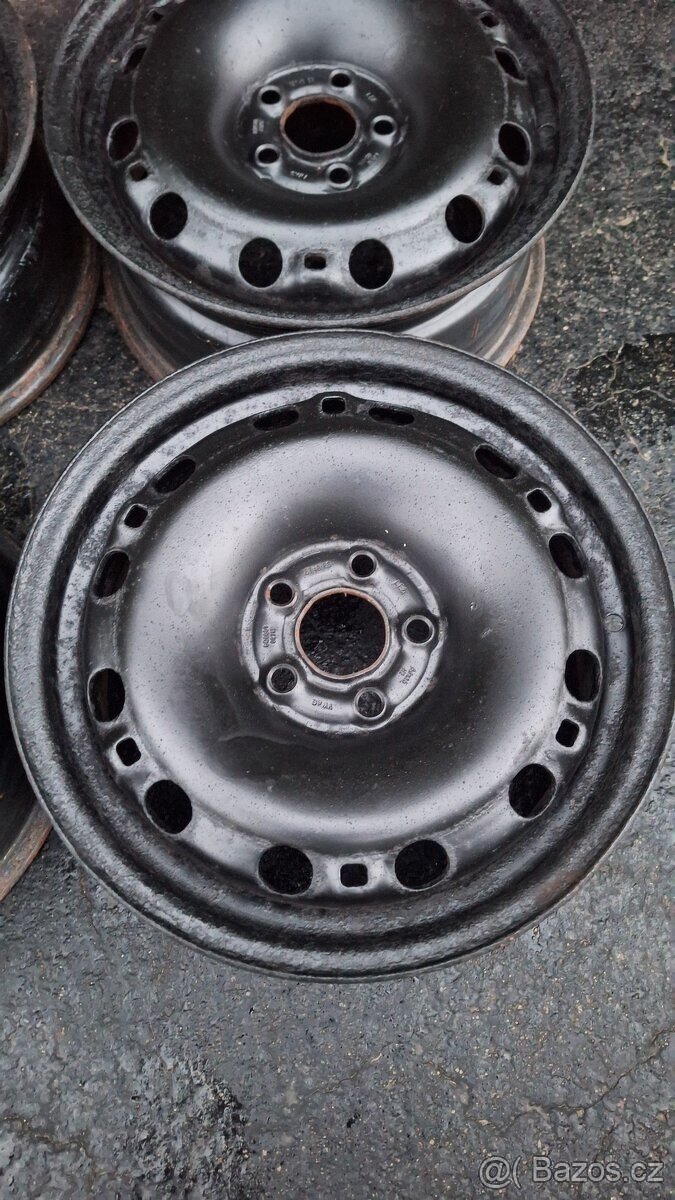 Plechové disky 5x100 R15 - 3