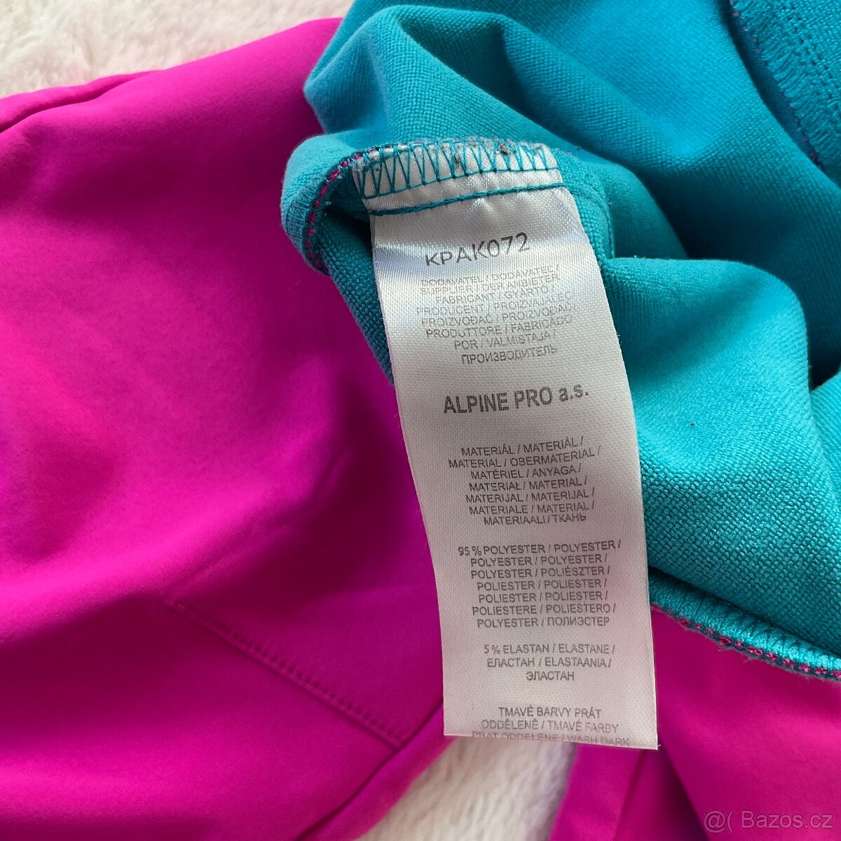 Dívčí soft kalhoty- Alpine Pro- 116/122 - 3