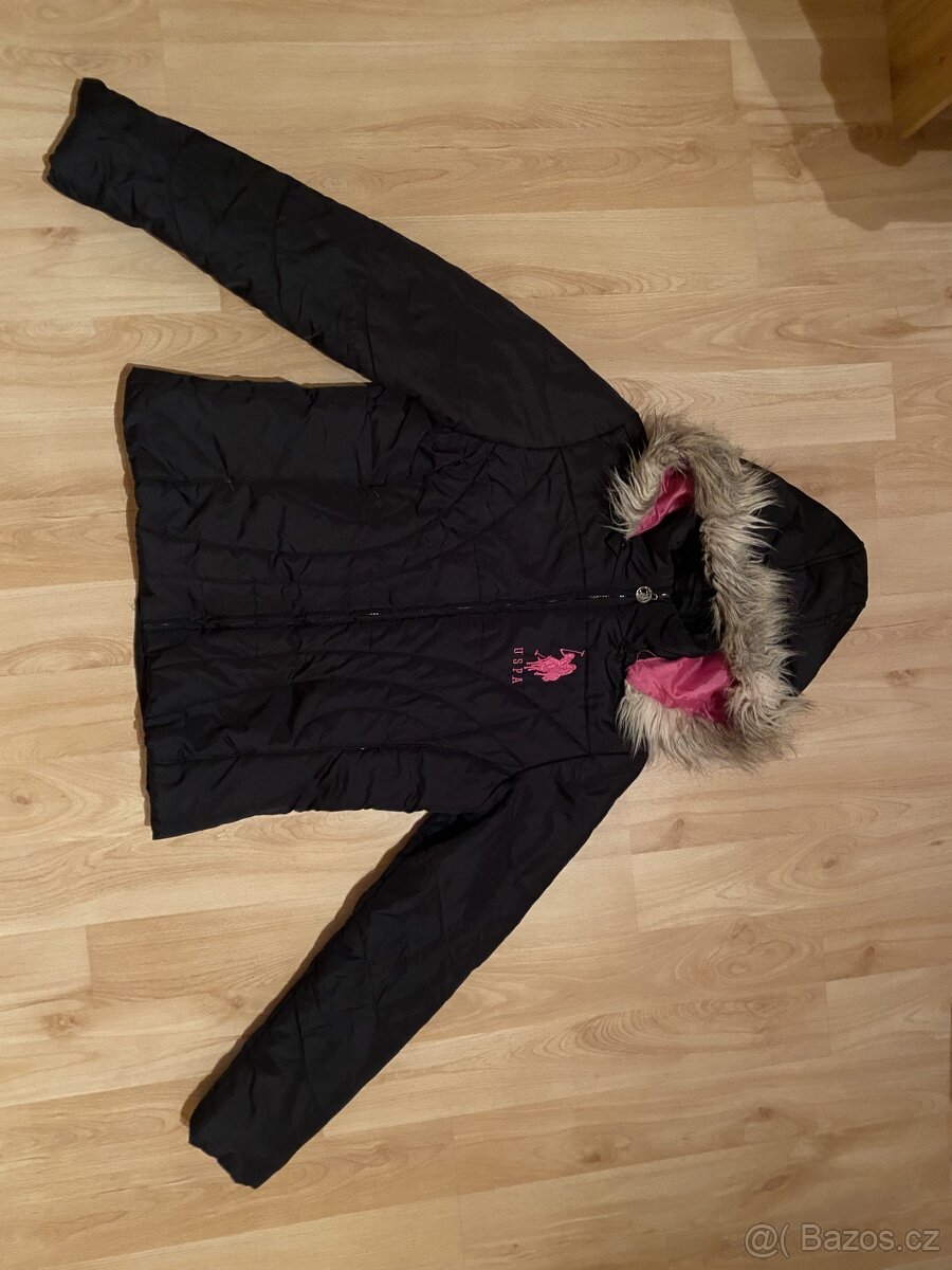 Dámská černá bunda USPA vl.L - 3