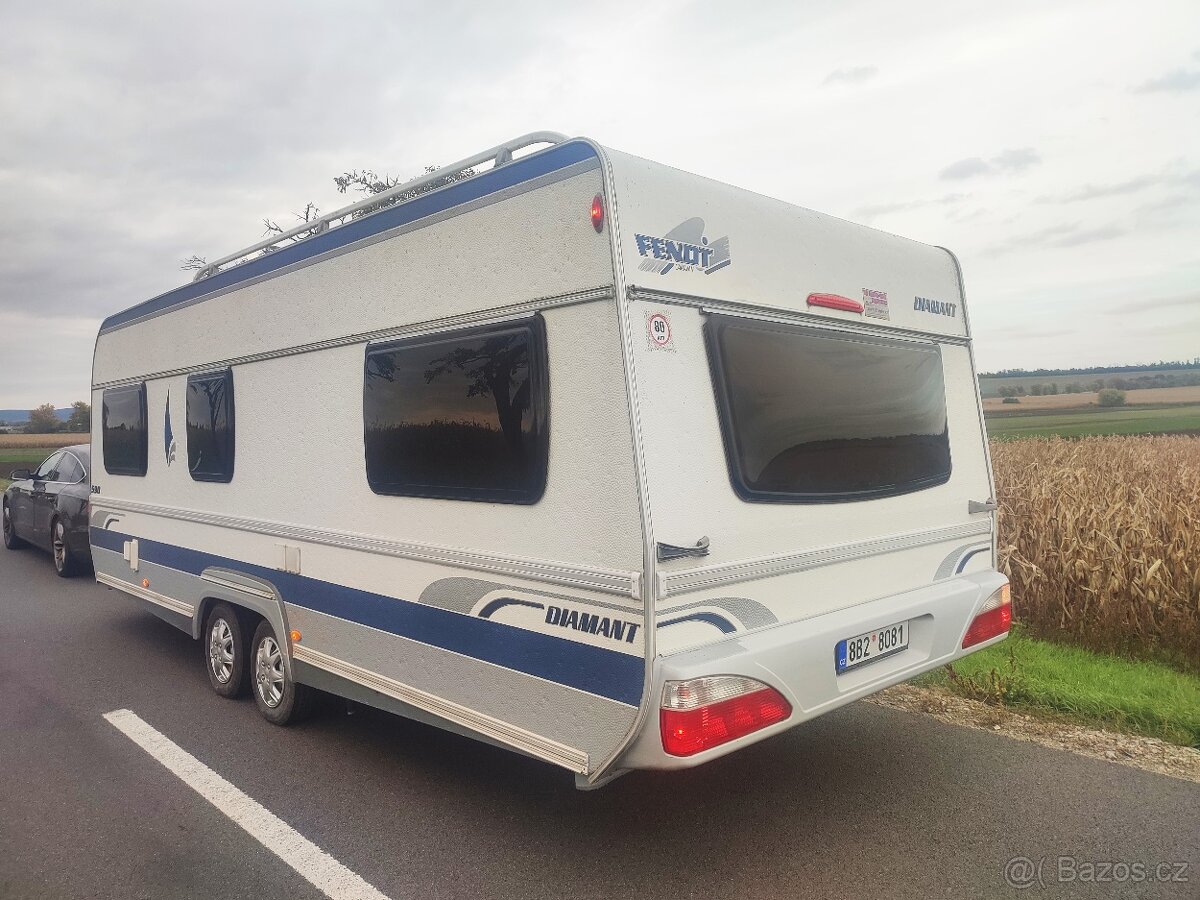 FENDT Diamant 2007, předstan, sprcha, nová STK - 3
