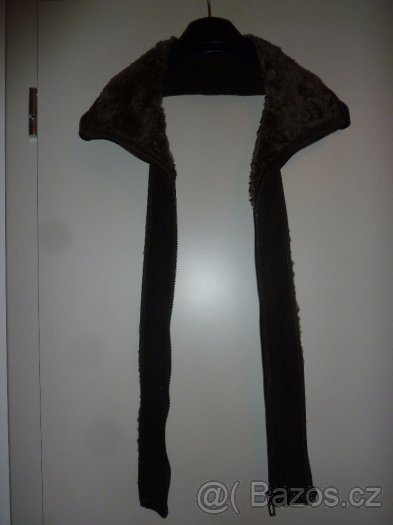 hnědá pánská kožená bunda Canda - 3