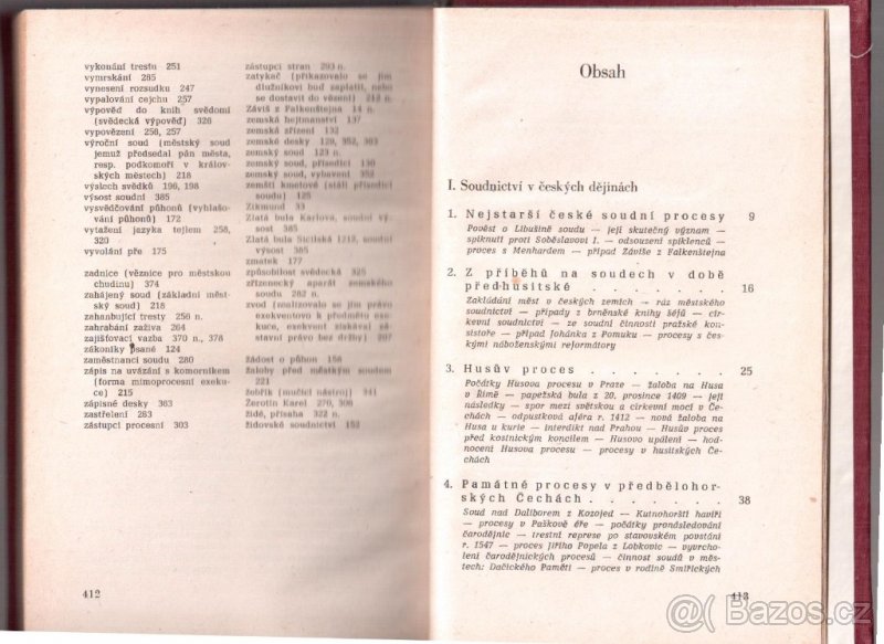 STARÉ ČESKÉ SOUDNICTVÍ - 3