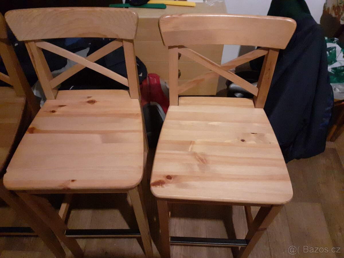 Ikea barová židle Ingolf - 3