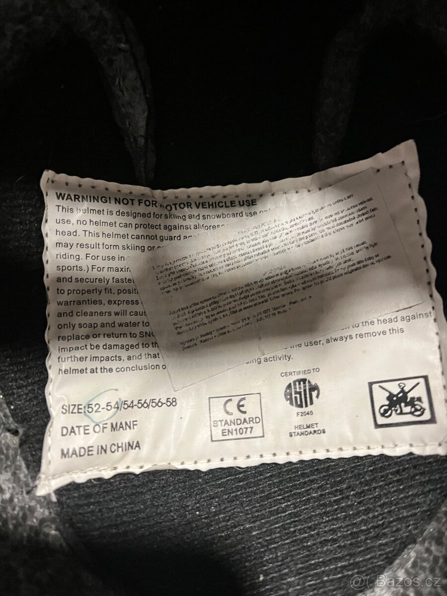 Dětská přilba na lyže 52-54 cm - 3