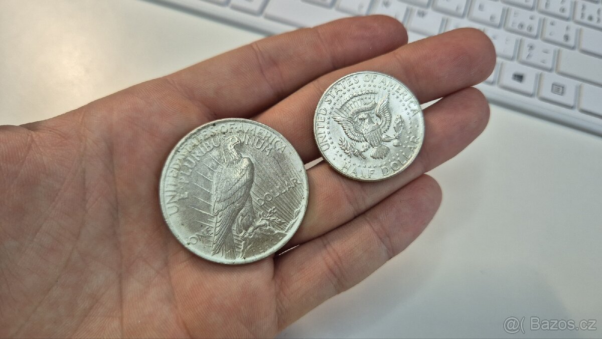 Stříbrné mince - 3