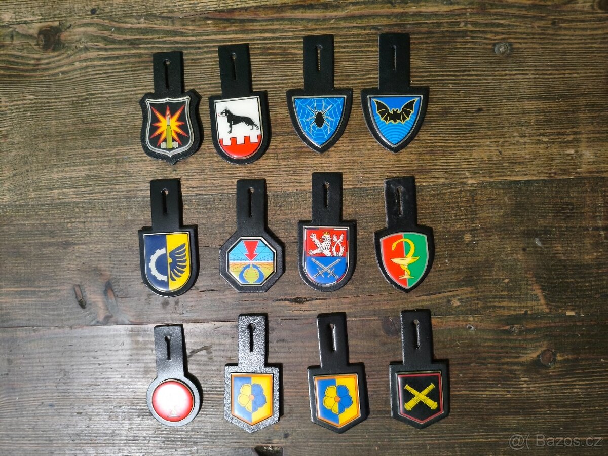 Kapsový odznaky AČR - 3