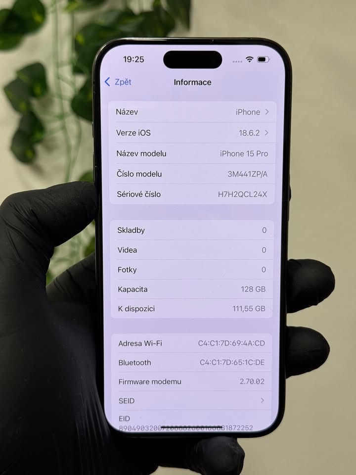 iPhone 15 Pro 128GB modrý - 3