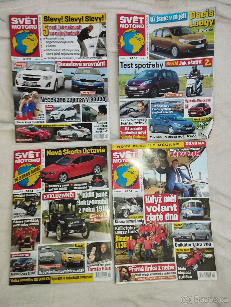 časopisy o autech - 3