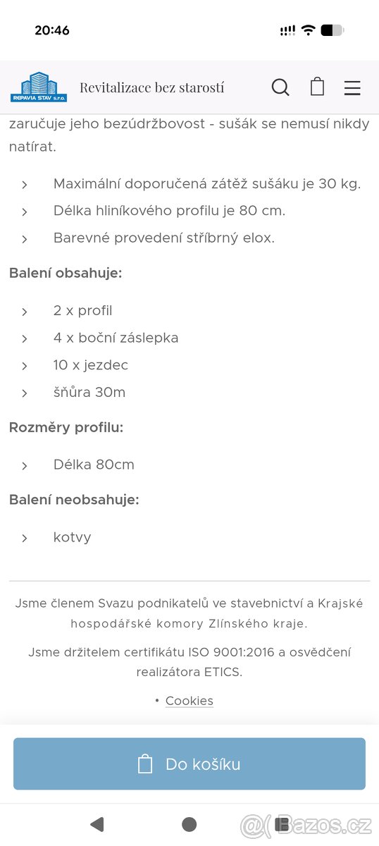 Sušák na balkon - 3