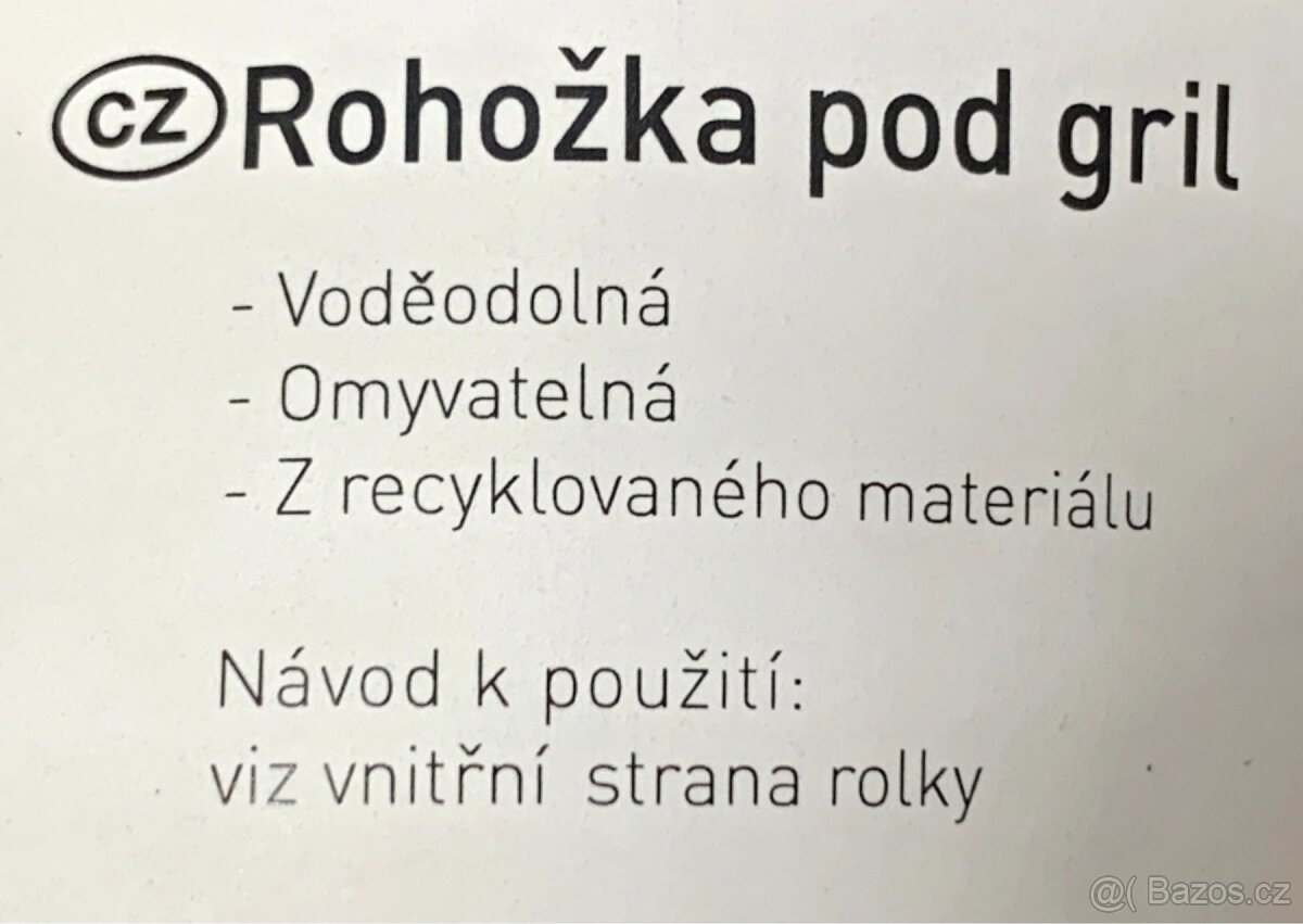 Předložka ke grilu (rohožka) 150x95 - 3