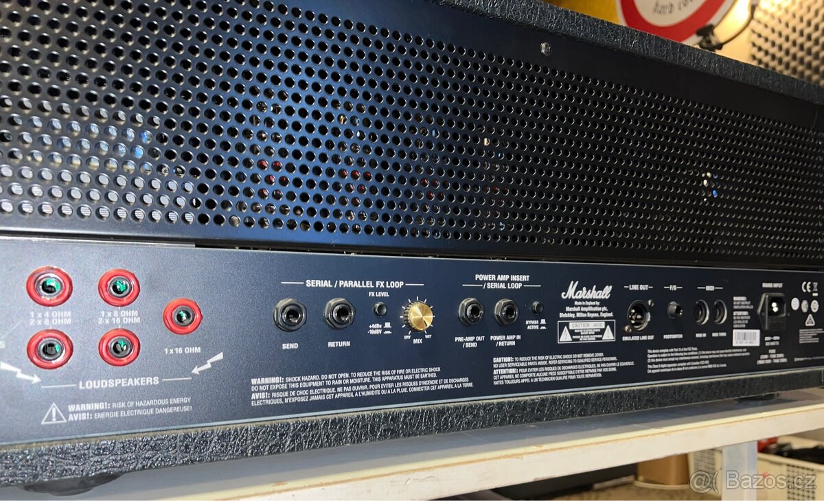 Marshall JVM410H + footswitch – 100W celolampový zesilovač - 3