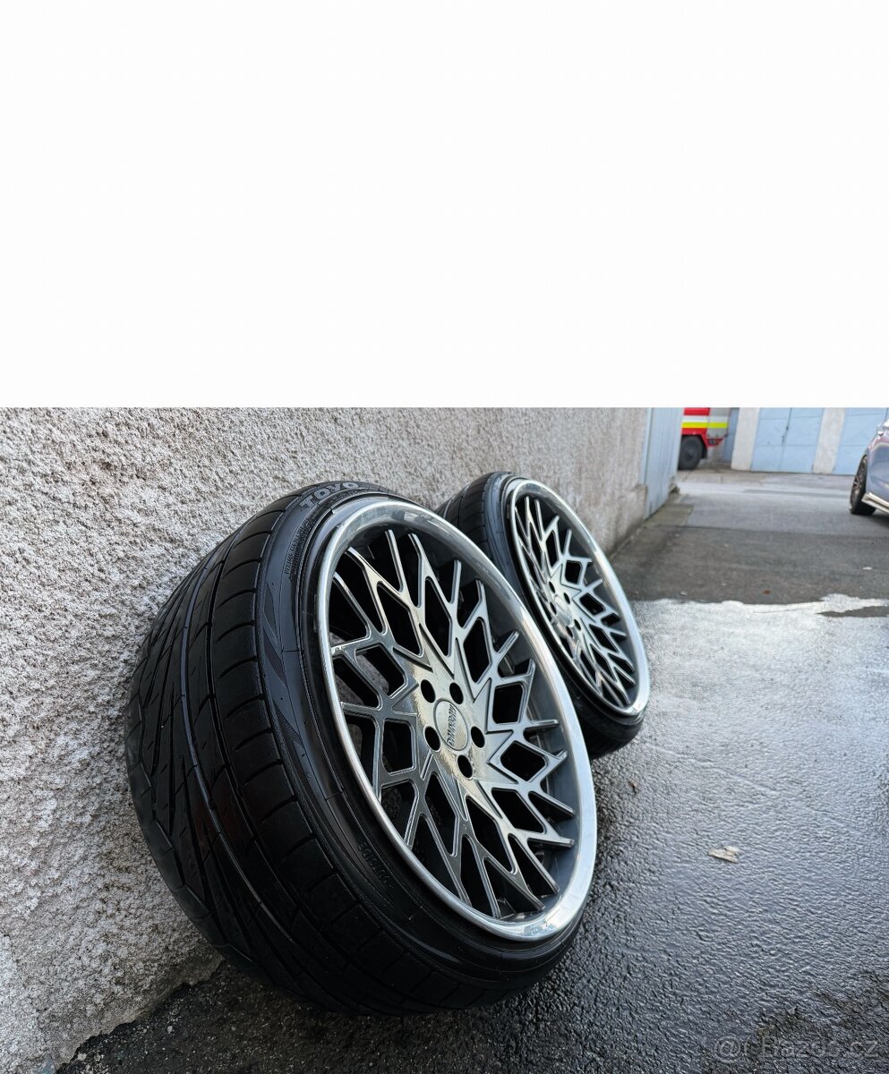 5x112, R20 Vícedílná kola Damnraw Honeycombed - 3