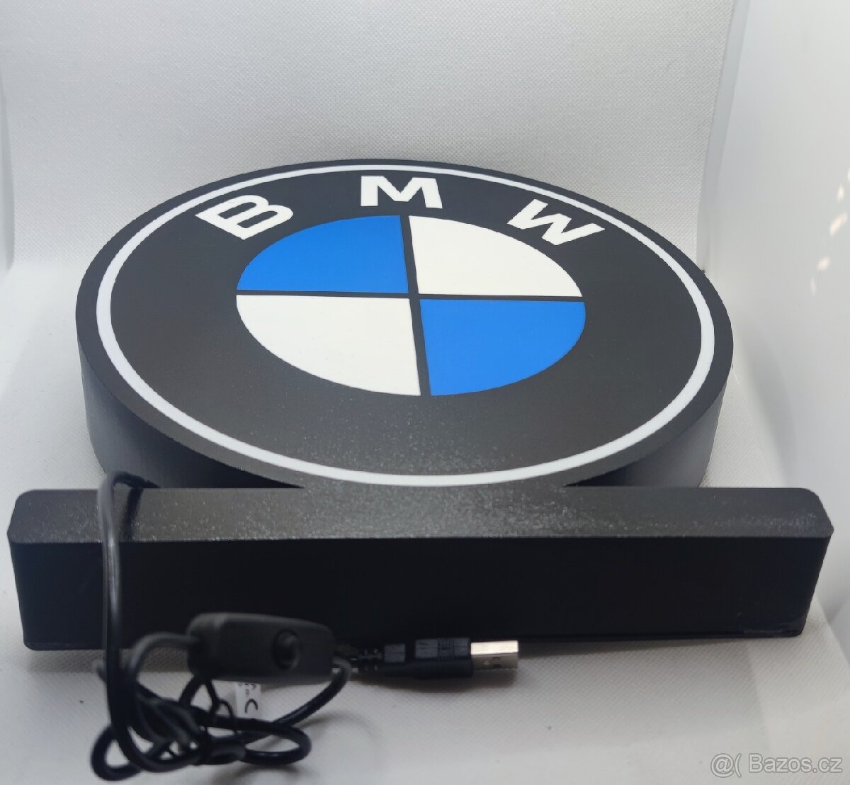 Prodám nový znak BMW s podsvětlením (led pásek) - 3