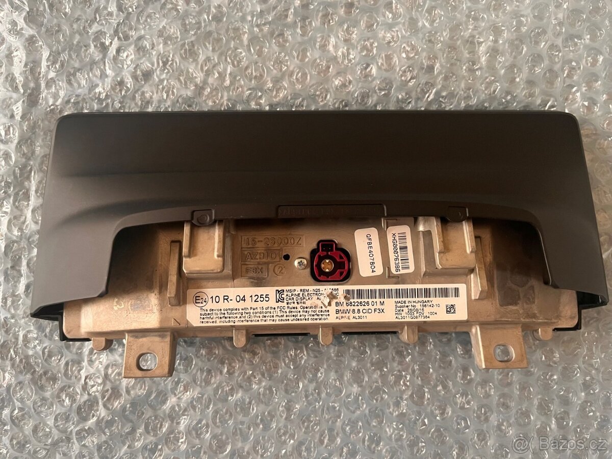 BMW F3X Displej navi velký 8,8" LCI - 3