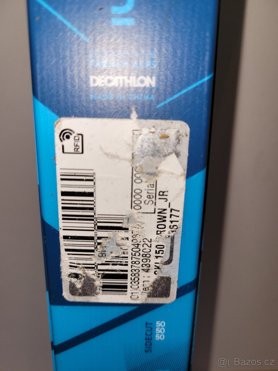 Dětské běžky Inovik 135 cm se šupinami - 3