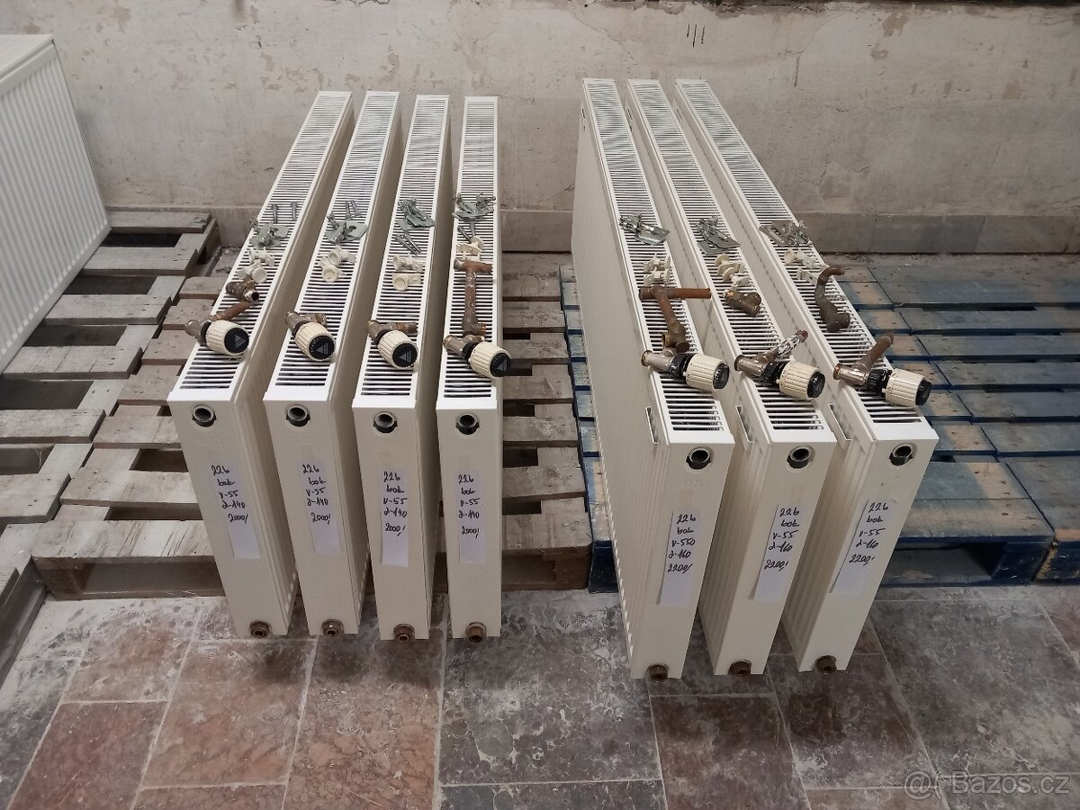 použité plechové radiátory - 3