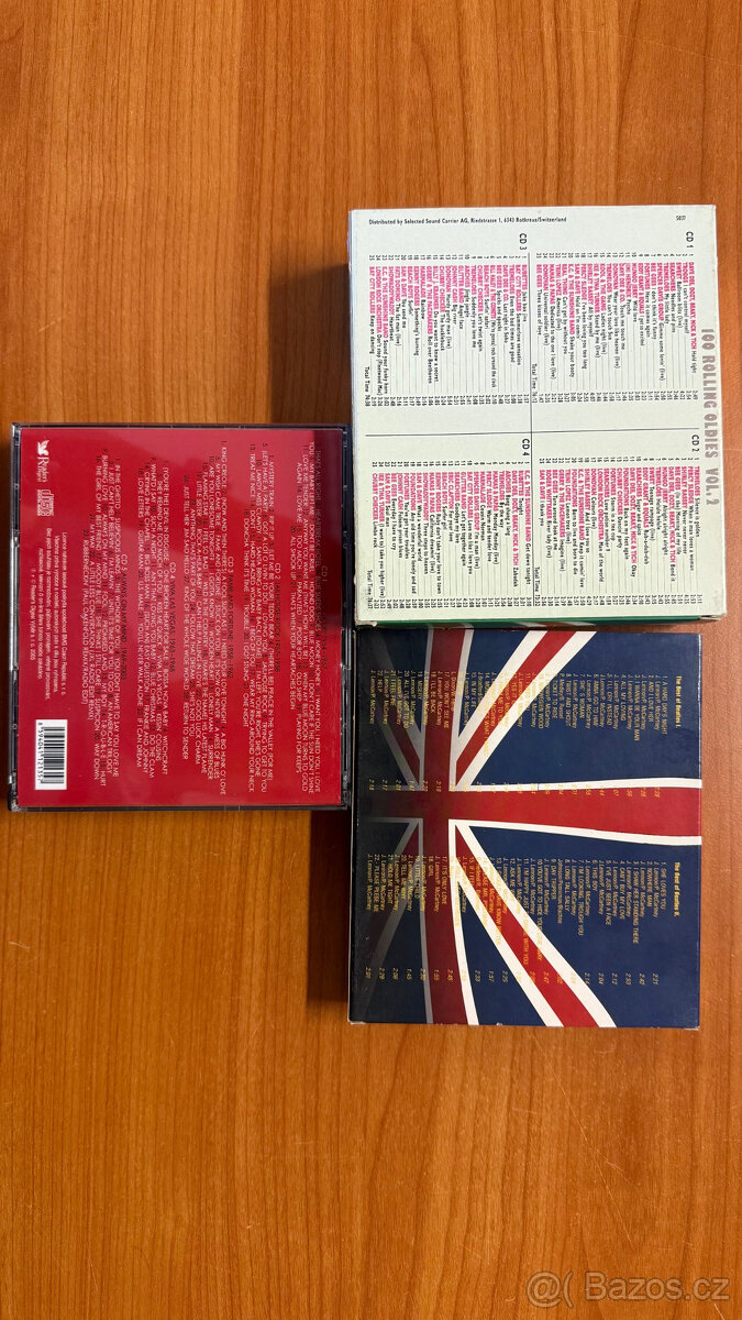 Hudební CD (Noc v opeře, Beatles, Presley, Legendy muzikálů - 3