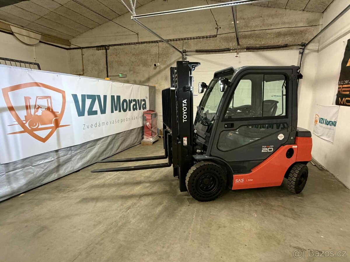 Toyota Dieselový VZV 52-8FDF20 zánovní 1035mth - 3