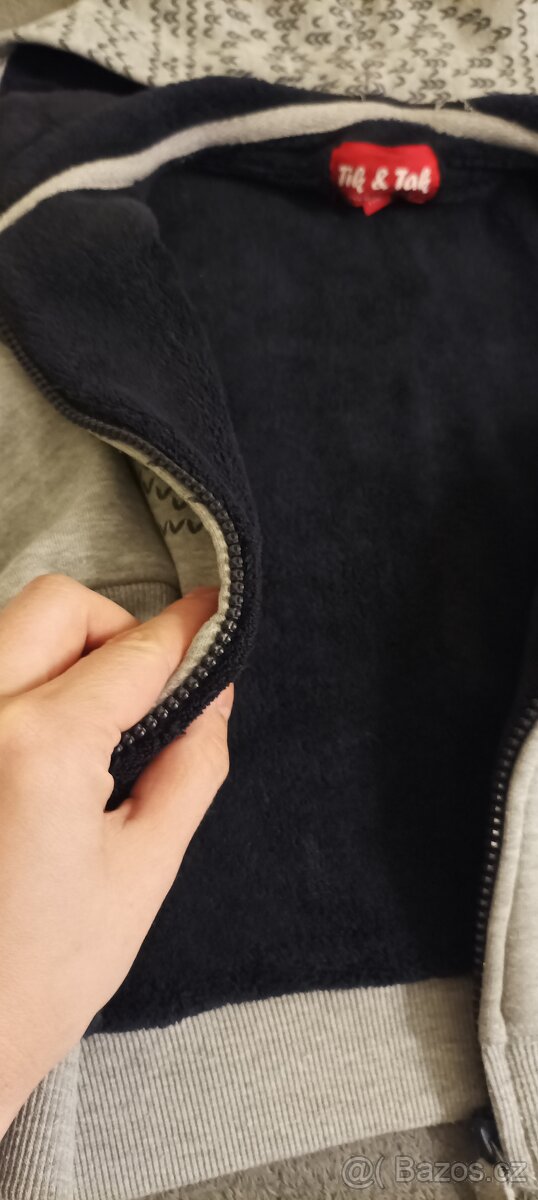 Teplá mikina Vögele vel. 110 - 3